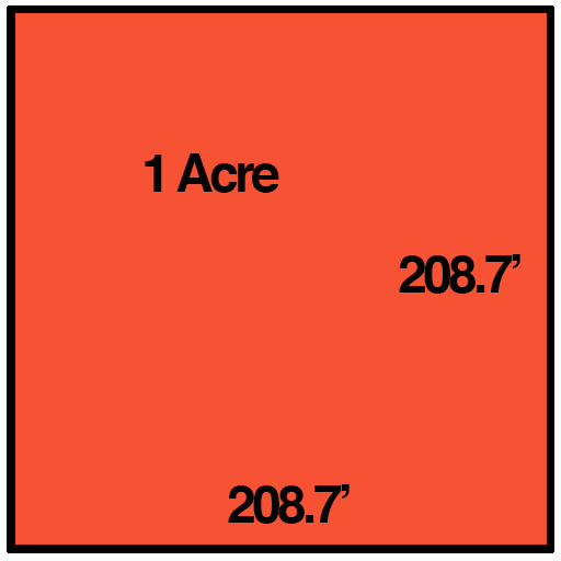 Convert Acres To Square Feet 5