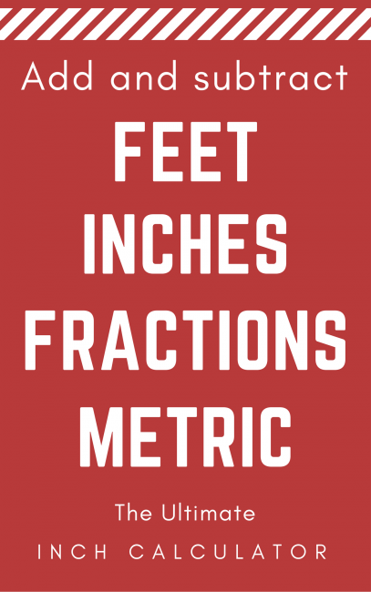 Decimal Feet To Inches Chart