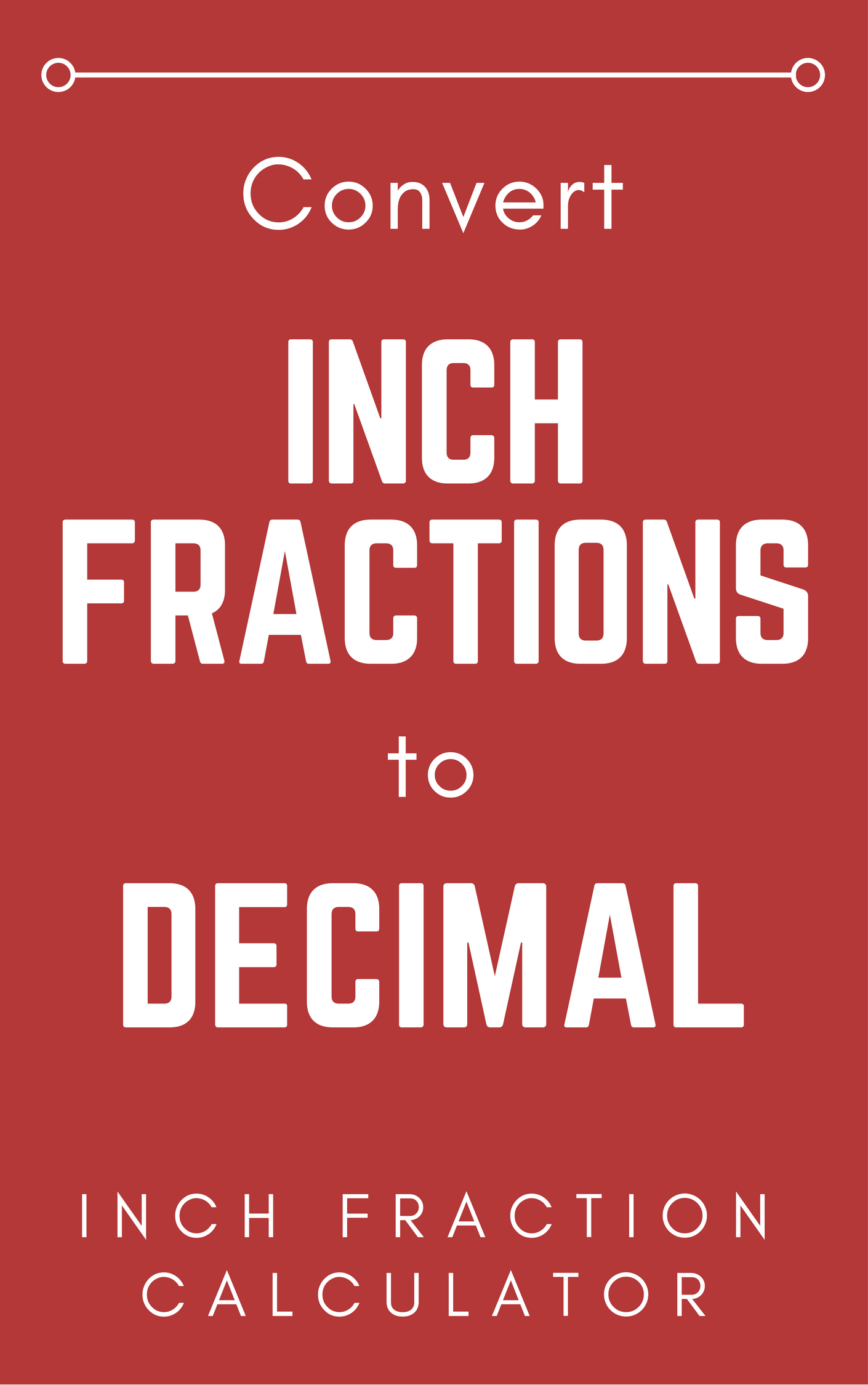 Share inch fraction calculator – find inch fractions from decimal and metric measurements