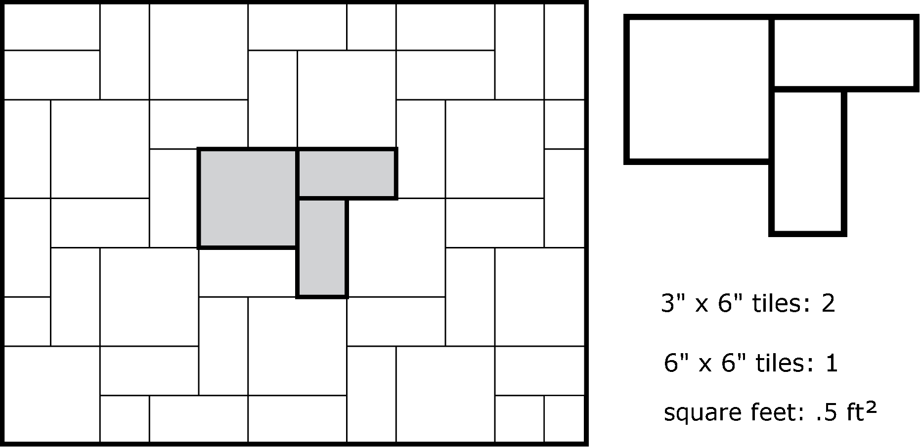 Tile Calculator And Cost Estimator Plan A Floor Wall Or Calculating How Many Tiles Are Needed To Complete A Pattern