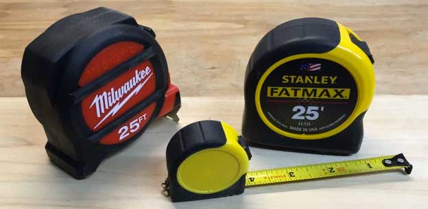 Stanley 25 ft. PowerLock Tape Measure 33-425D - The Home Depot