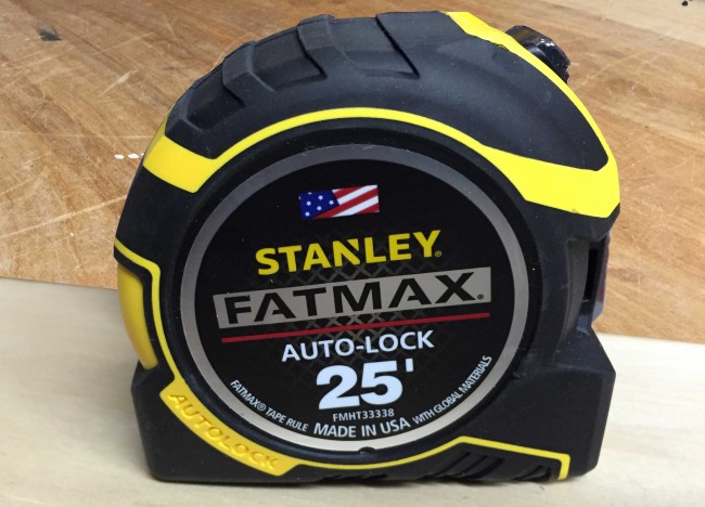 Stanley FatMax Auto-Lock tape measure