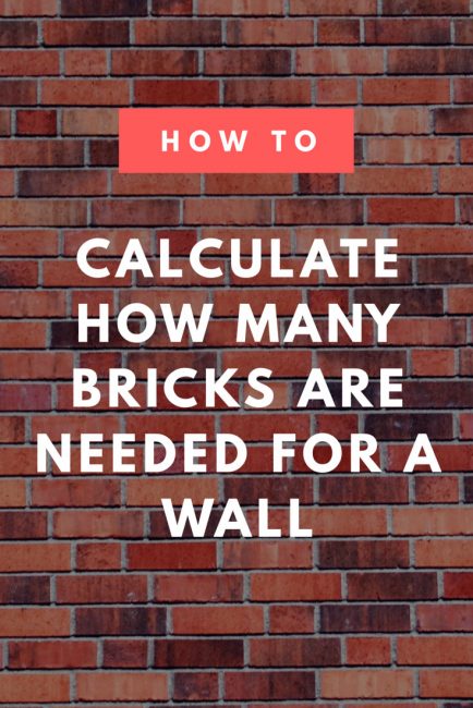 brick calculator - estimate the bricks and mortar needed for