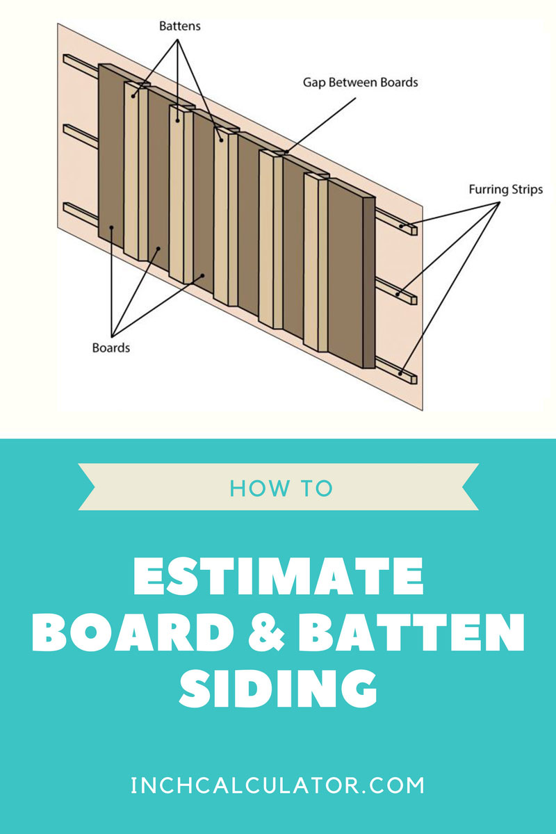 Board and Batten Siding Calculator Inch Calculator
