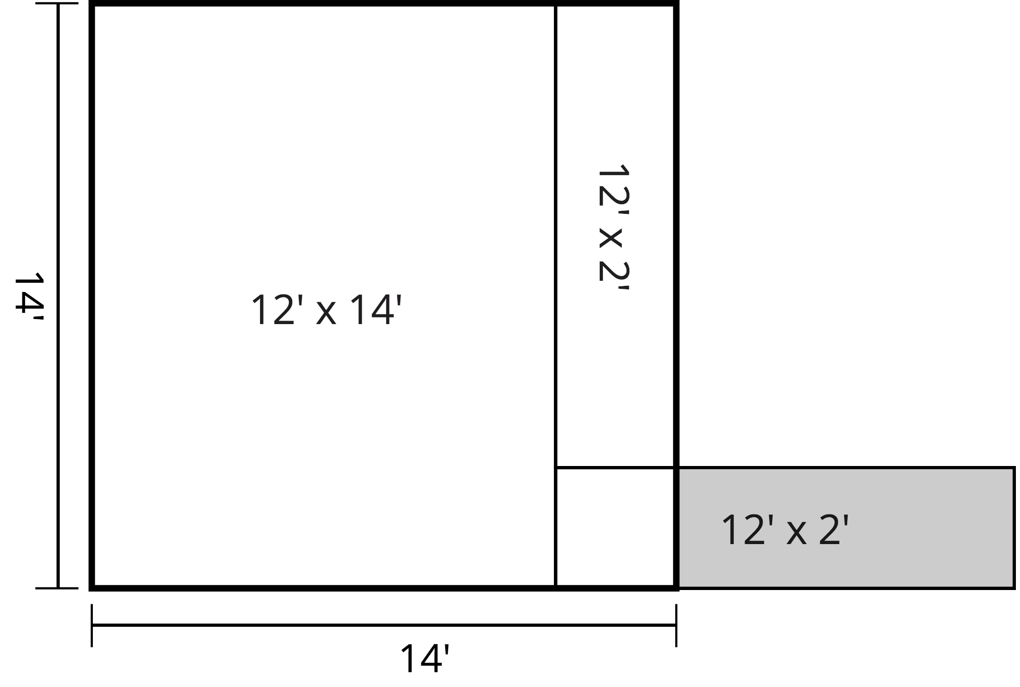 Carpet Yardage Chart