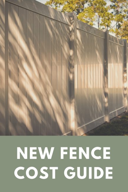 Share vinyl fence material calculator and price estimator