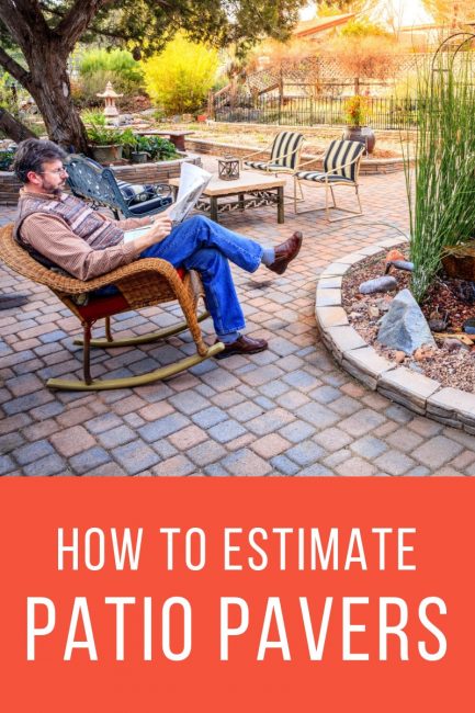 Calculate the number of pavers needed for a patio project and estimate the price for project materials.