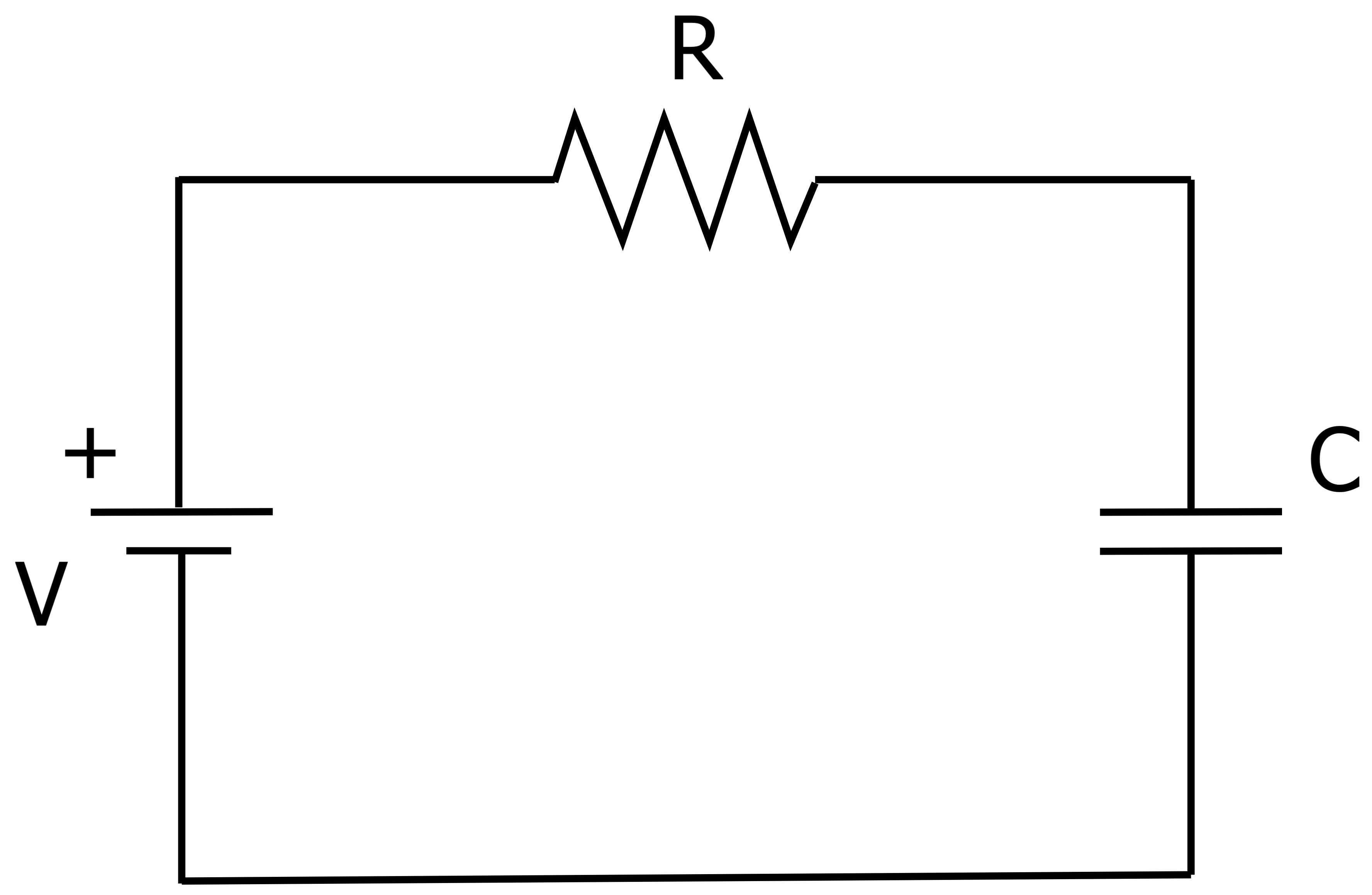 resistor capacitor circuit diagram