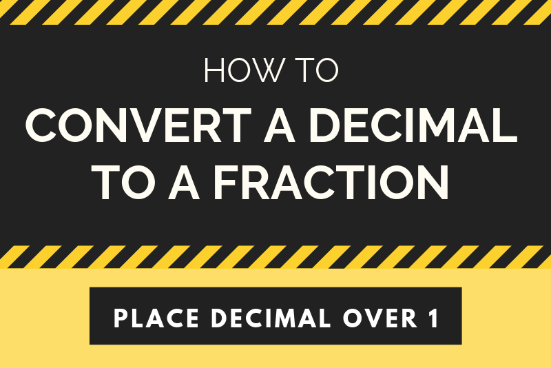 Fractions From Least To Greatest Chart