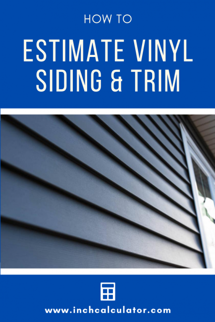 Learn how to estimate vinyl siding material and trim pieces needed for your siding installation project.