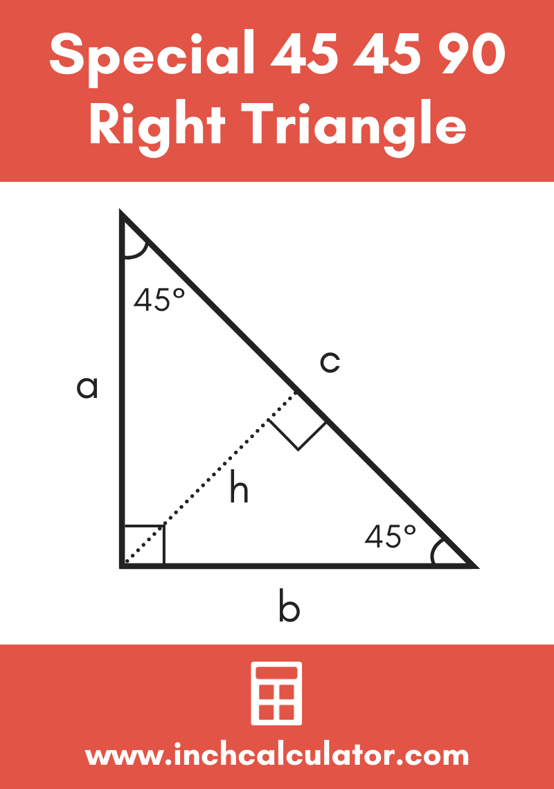 Share 45 45 90 special right triangle calculator