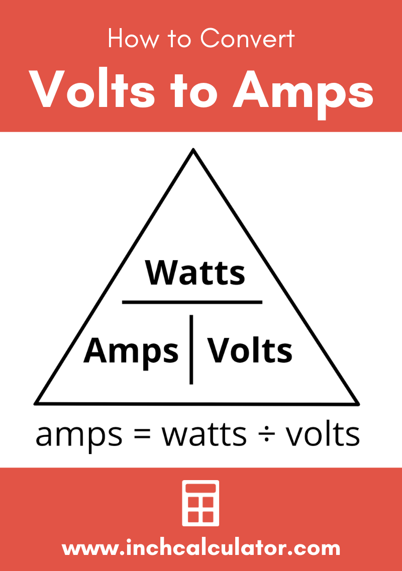 Share volts to amps electrical conversion calculator