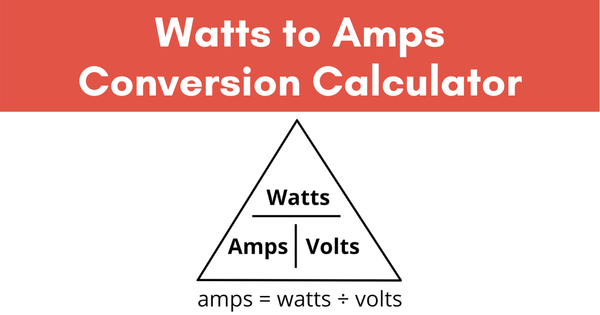 How Many Amps Is 18000 Watts