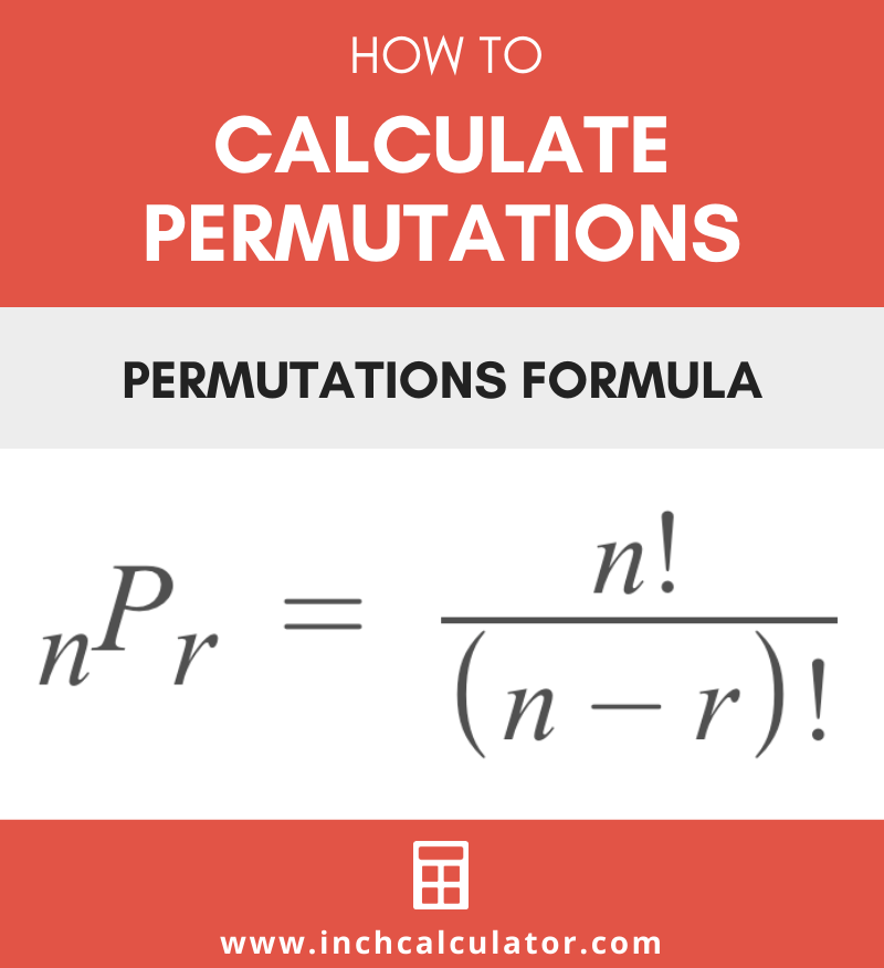 Permutation calcu on sale